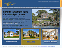 Tablet Screenshot of luxurykennebunkporthouserental.com